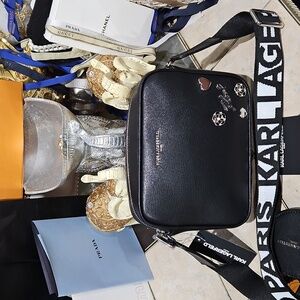 Karl Lagerfeld Black Crossbody Bag